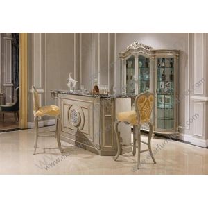 New Design Wall Mount Wooden and Glass Cabinet FJ-133A