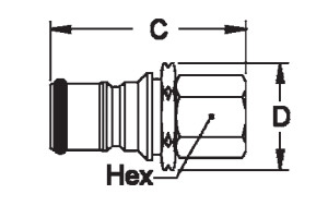 Chemical 103 Bar Stainless Steel Quick Release Couplings