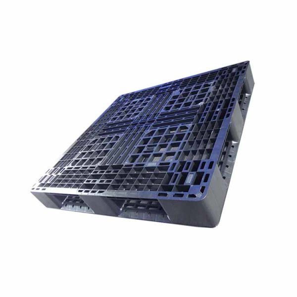 Buy Black Polypropylene Rackable Plastic Pallets 43x43 Heavy Duty at wholesale prices