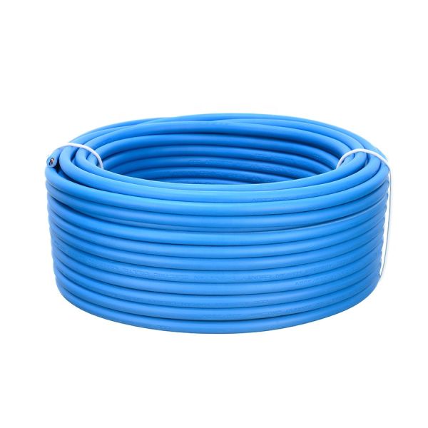 Blue PVC Insulated RVV 2 Core 2X0.75mm2 Electrical Power Cable for Household Electrical Appliances