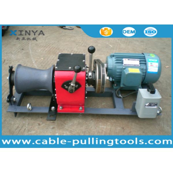 Buy Small Portable Electric Cable Winch Puller Machine 1T at wholesale prices