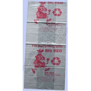 Compostable Charity Donation Collection bags, collection sacks, Donation sacks,