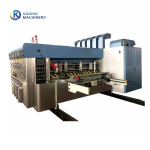 Quality High Speed Corrugated Box Printer With Automatic Die Cutting for sale
