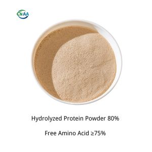 Plant Source Hydrolyzed Protein Powder 80% Free Amino Acid 75% Yellow Powder Cl