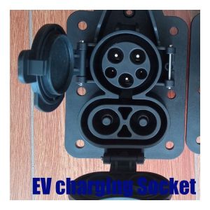 CCS 1 Dc Fast Charge Connector Socket Adapter US 200A CCS Inlet Dc EV Charger