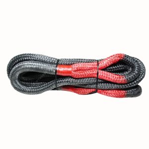 Upgrade Your 4x4 Gear Kit with Super Kinetic Recovery Tow Rope in Black Nylon