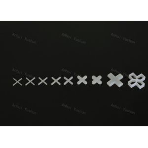 3mm Width Plastic Tile Spacer 27mm Length 3mm Thickness For Tile Installations