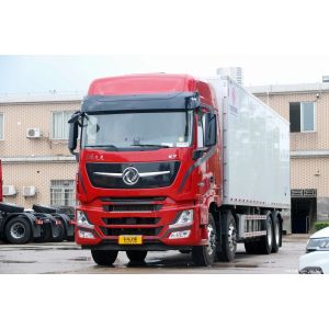 Dongfeng DFH5310 Diesel 14 Gear 465 Hp Half Row High Roof 8X4 9.4m AMT Automatic Refrigerated Truck