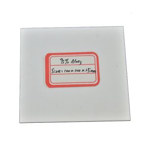 White High Temperature Alumina Oxide Ceramic Substrate With Dielectric Constant