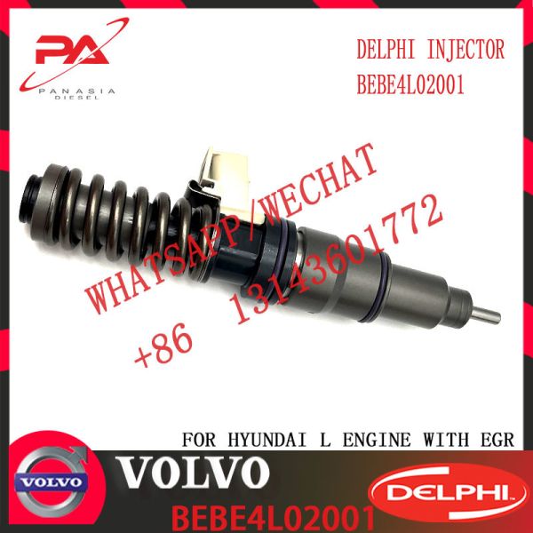BEBE4L02102 Diesel Engine Parts Fuel Injector 63229475 33800-82700 BEBE4L02001 BEBE4L02002
