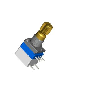 China -25C-85C Rotary Variable Resistor With Terminal Type PCB/Solder Lug on sale