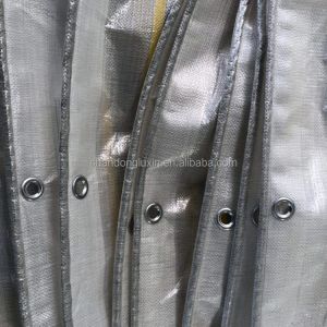 PE Coated Tarpaulin Stripe Rainproof Waterproof Moisture-proof Dustproof Sun