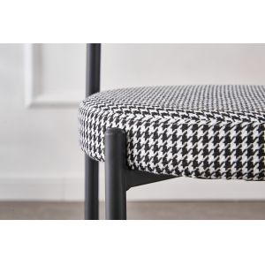 12pcs Restaurant 79cm Height Modern Metal Dining Chairs