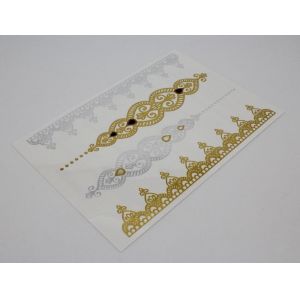 Quality Temporary metallic jewelry tattoos for sale