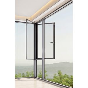 Durable Aluminum Swing Window with 10 Years Warranty Customized Size and Multi