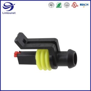 Superseal 1.5 1 Row 6.0mm Latch Lock TE Connectivity AMP Connectors for Car