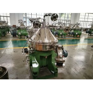 Green Dairy Cream Separator , Industrial Milk Separator DHNZ Series Special