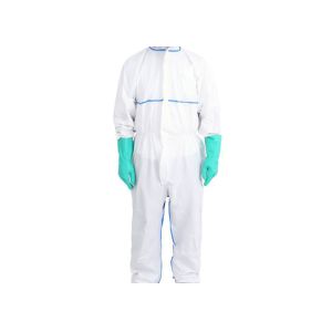 Quality Antivirus Medical Protective Coveralls Disposable Protective Suit Against Germs for sale