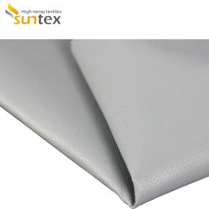 Fire Resistant Silicone Coated Fiberglass Cloth Removable insulation jackets