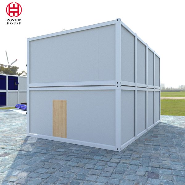 Zontop Quick Concrete Hurricane Proof Small Ready Modern Modular Two Story Resort Cheap Homes Container Prefab Houses