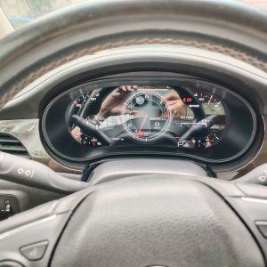 Adjust Brightness Car Dashboard Gauges LCD Instrument Panel Speedometer For