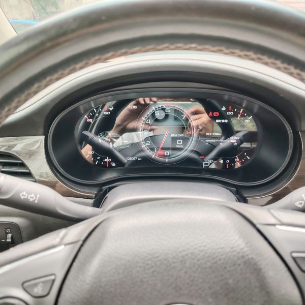 Adjust Brightness Car Dashboard Gauges LCD Instrument Panel Speedometer For