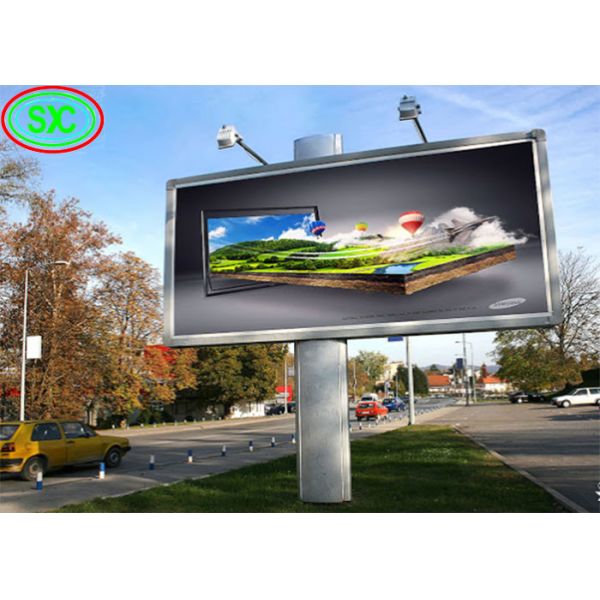 Flexible Module Die-Casting Aluminum Waterproof Full Color HD SMD P8 Outdoor High Brightness LED Advertising Screen