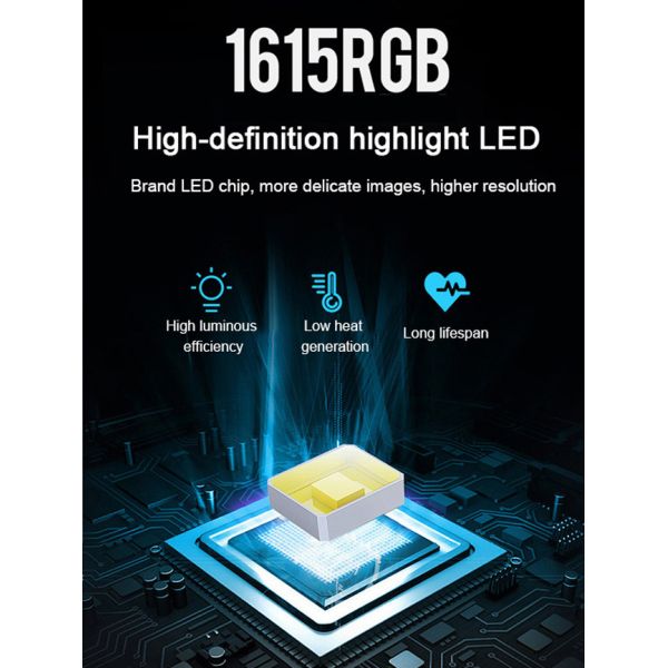 Wireless 3D Holographic Fan Display With High Resolution Holographic Projector