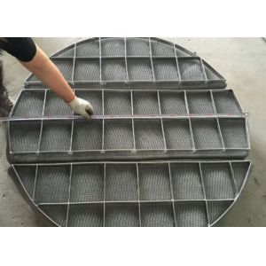 Stainless Steel 304 316 Wire Mesh Demister Pad For Aviation Gas Liquid Separation