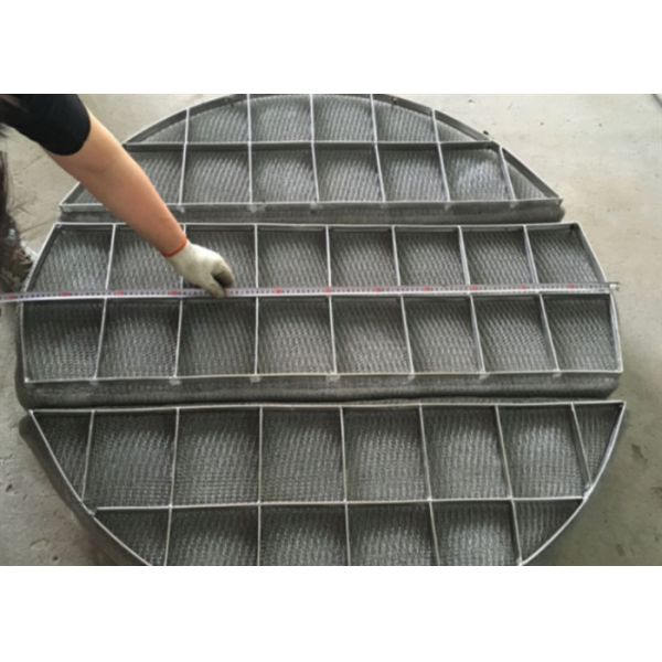 Buy Stainless Steel 304 316 Wire Mesh Demister Pad For Aviation Gas Liquid Separation at wholesale prices