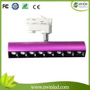 wall washer function liner style 20w cob led track light with CE RoHS Approved