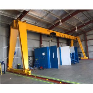 5ton Single Beam Warehouse Gantry Crane With Wirerope Electric Hoist
