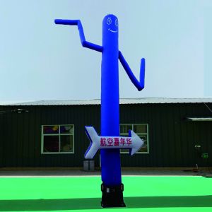 Advertising Giant Inflatable Air Dancer Customized Logo 5m