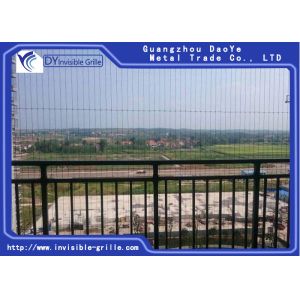 Custom Fire Rated Aluminium Wire Safety Invisible Grille