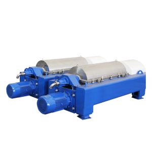 Industrial Horizontal Continuous Decanter Separator - Centrifuge For Wastewater