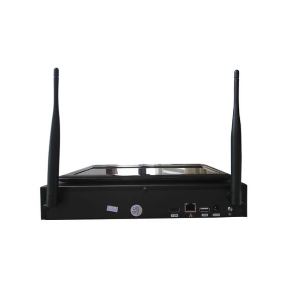 10 Inch LCD WiFi CCTV Camera Kit , IR Bullet 4 Camera Security System Max 4TB HDD