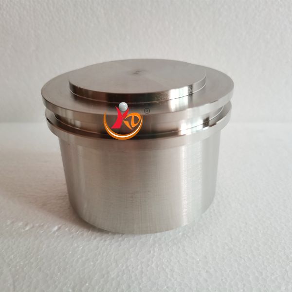 125ml Hardened Stainless Steel Mill Jars Customizable for retsch pm200 pm100 pm400