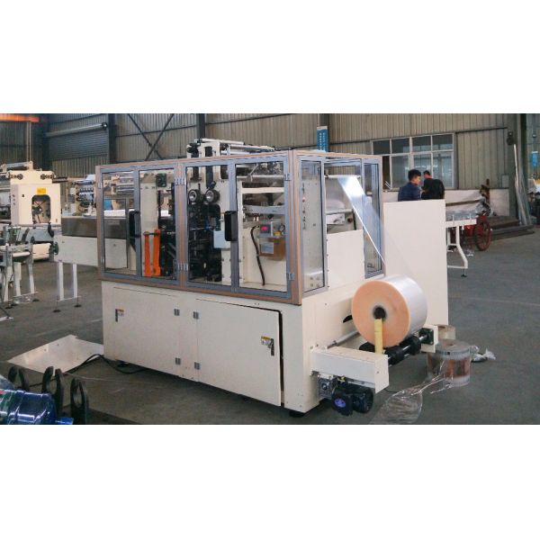 Fully Automatic Facial Tissue Paper Nylon Bag Wrapping Machine
