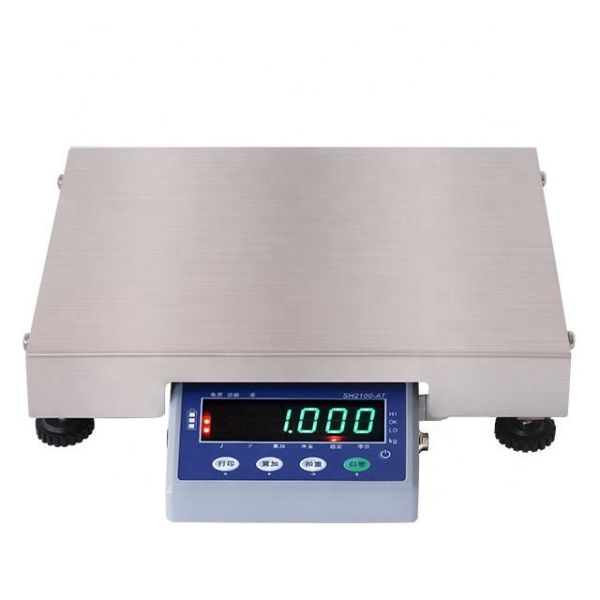 Buy High Precision 6KG 1g Waterproof Stainless Steel Weighing Scale at wholesale prices