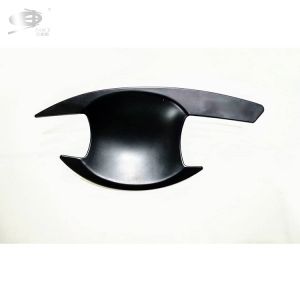 Door Handle Insert Matte Black For Mitsubishi Triton L200 Abs 2019-On Chrome