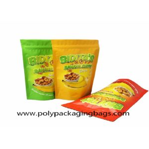 SGS Zipper Top Gravure Printing Aluminum Foil Packaging Bags