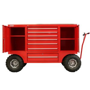 Garage Tool Trolley Cabinet with Stainless Steel Construction and Optional