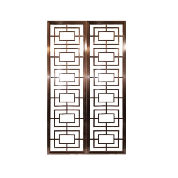 304 hanging room divider privacy screen panel stainless steel