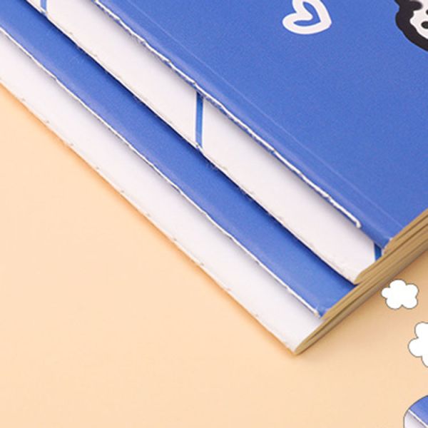 Kawaii Cartoon Little Bear Notebook A5 Size No Adhesive Perfect for Stationery Lovers