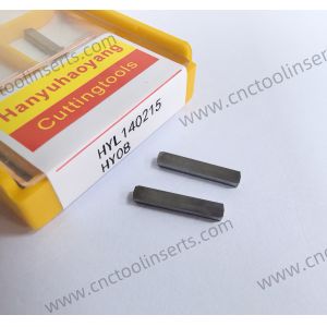 CNC Reaming Insert With PVD Coating HYL140215-1 HYB208 Gray Suitable For