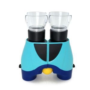 High Definition 8x21 Round Focus Binoculars Telescope With Microscope Glass