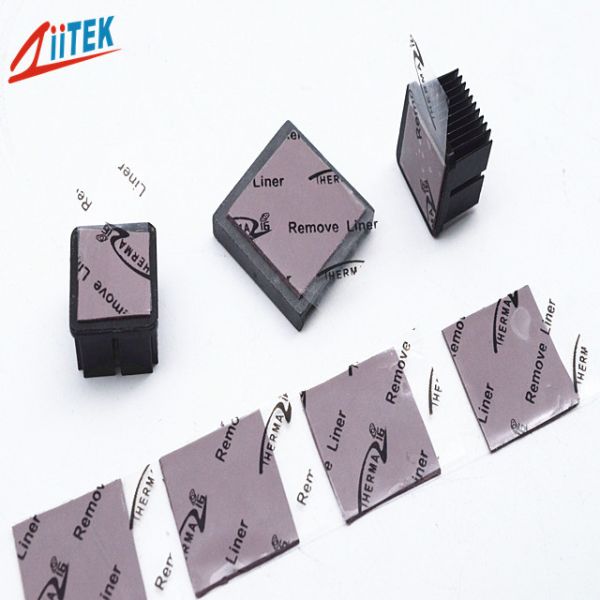 Buy High Thermal Conductivity 6W/MK Thermal Conductive Pad with 60 Shore00 Hardness and 3.4 Density for AI Processors at wholesale prices