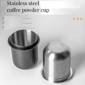 PP Plastic Carved Inverted Powder Cup for Universal Espresso Machines Modern