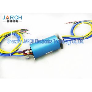 High Pressure Pneumatic Electrical Slip Ring With Minimal Electrical Circuit