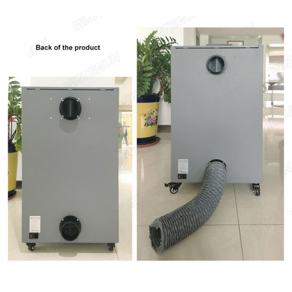 Electronic Soldering Laser Fume Extractor , Cartridge Filter Exhaust Fume